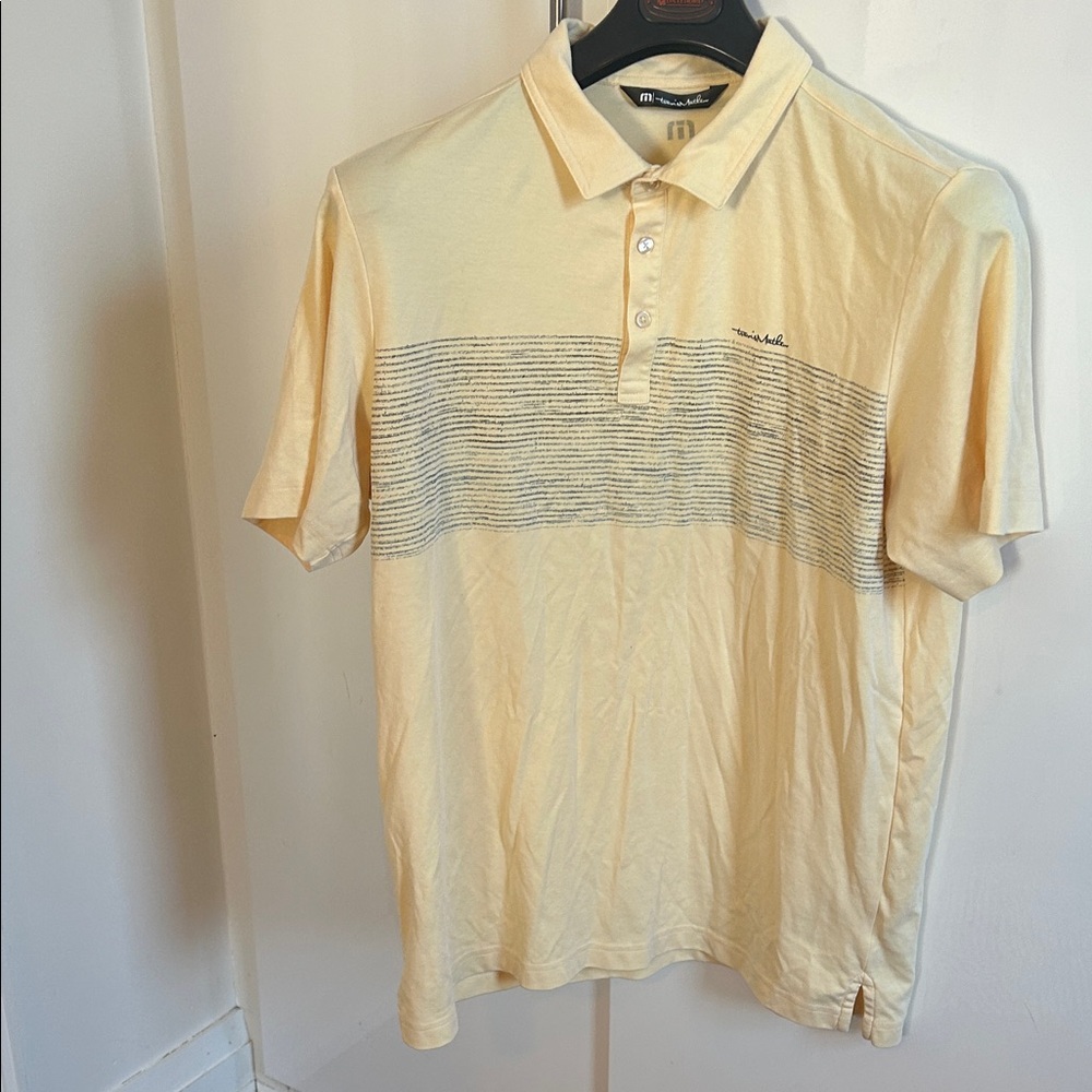 Men's Butter Yellow Polo Shirt